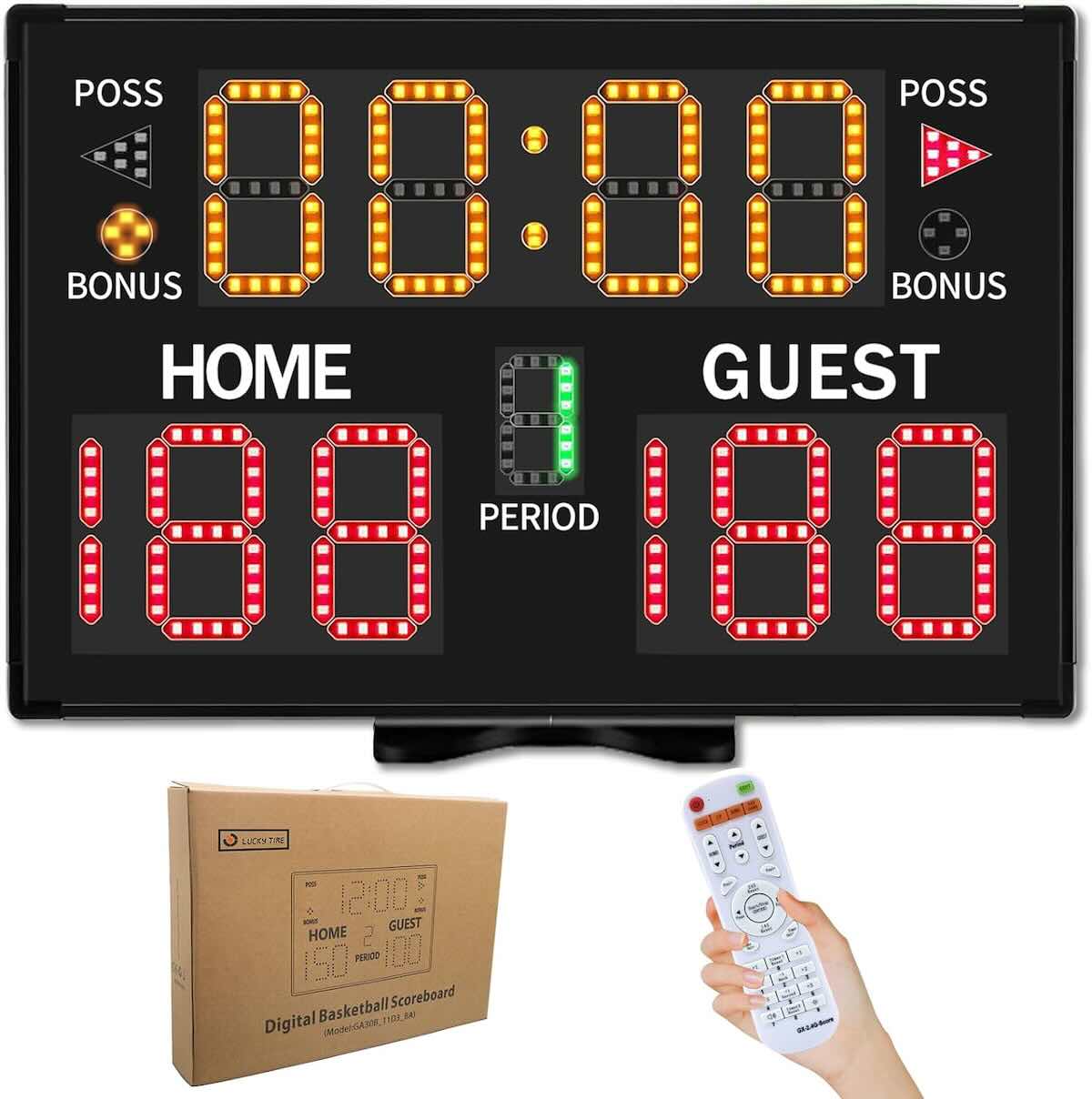 LUCKY TIME Digital Scoreboard with Buzzer